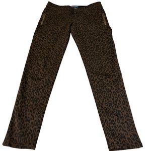 Democracy Ab solution leopard print jeans size 8